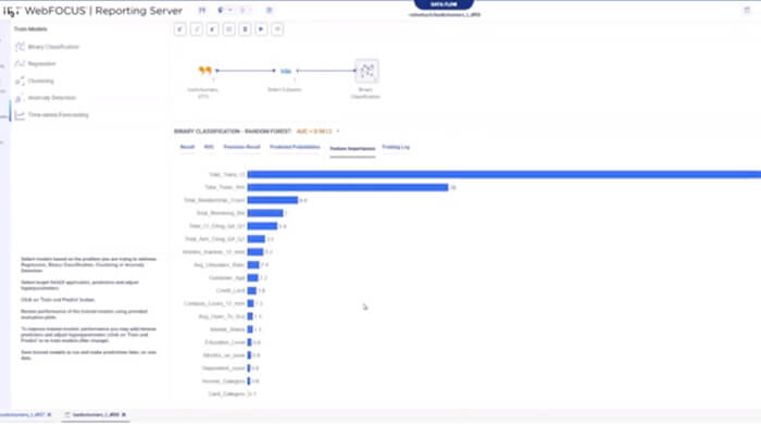 ibi WebFocus 9.2 DSML screenshot