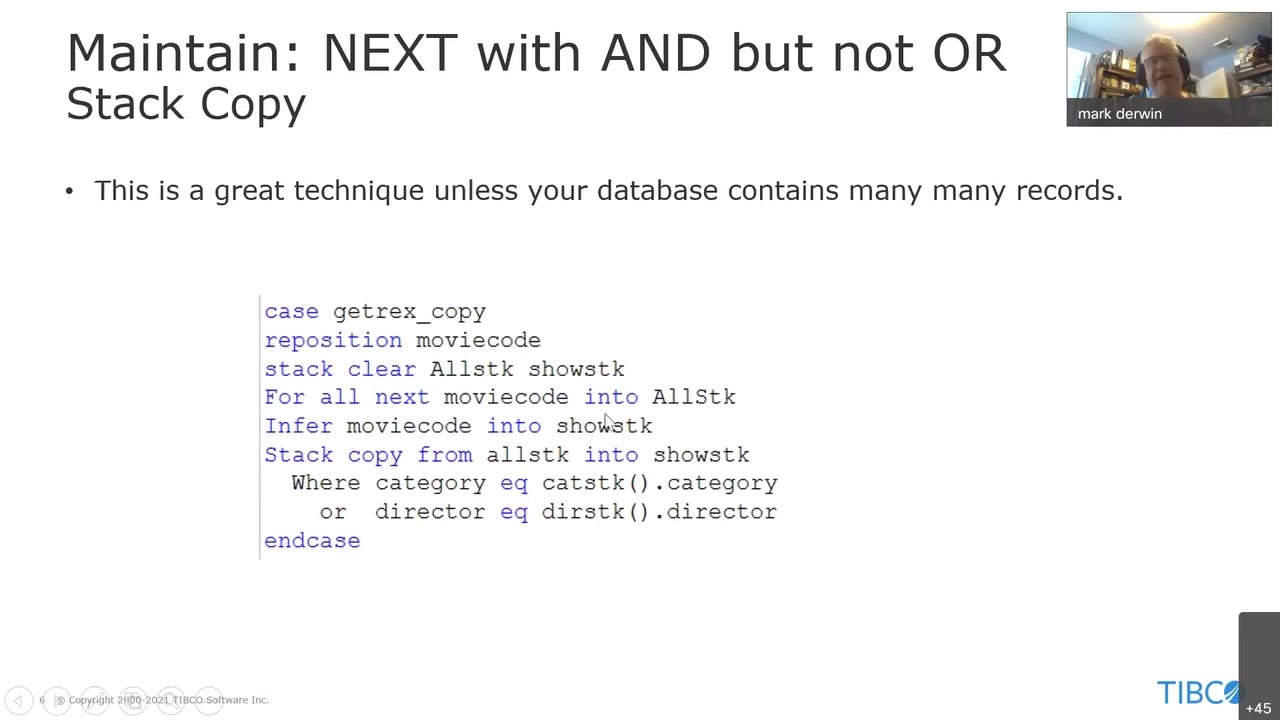 FOCUS Fridays VUG: Dialogue Mngr Variable in Synonyms, Freeform Report, MAINTAIN: NEXT w/ AND not OR